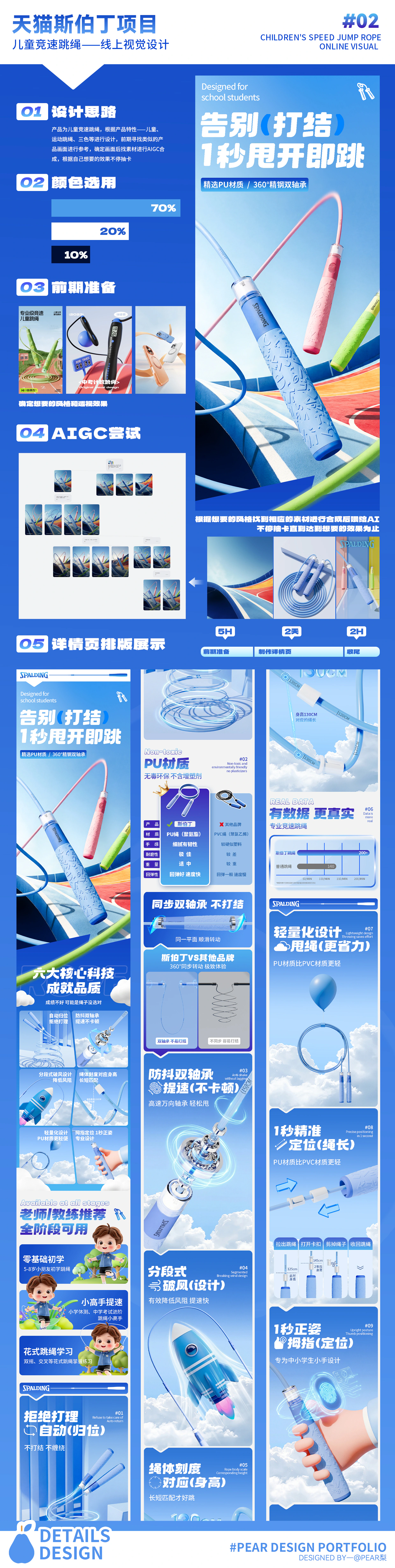 儿童竞速跳绳作品预览